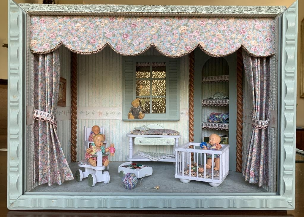 Baby- of peuter speelkamertje miniatuur., Ophalen of Verzenden, Nieuw, Poppenhuis