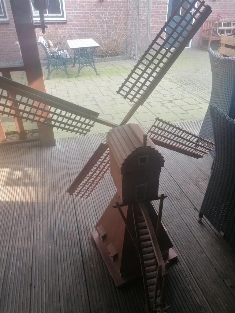 Houten molen, Ophalen