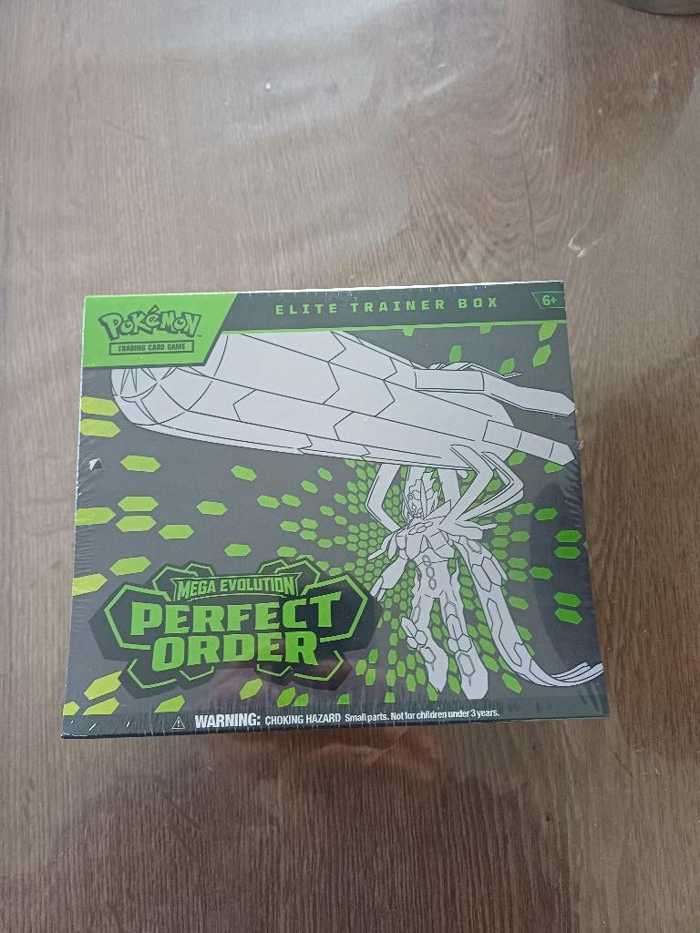 Pokemon box mega evolution perfect order., Ophalen of Verzenden, Nieuw, Boosterbox, Foil