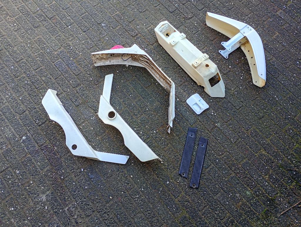 Witte kappen Citta Gilera, Ophalen of Verzenden, Gebruikt, Kap, Gilera