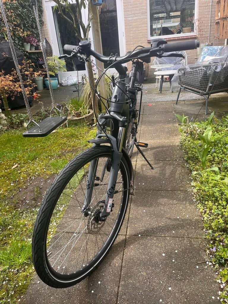 Elektrische Cube touring fiets - Bosch middenmoter, 51 tot 55 cm, Ophalen, Gebruikt, Cube