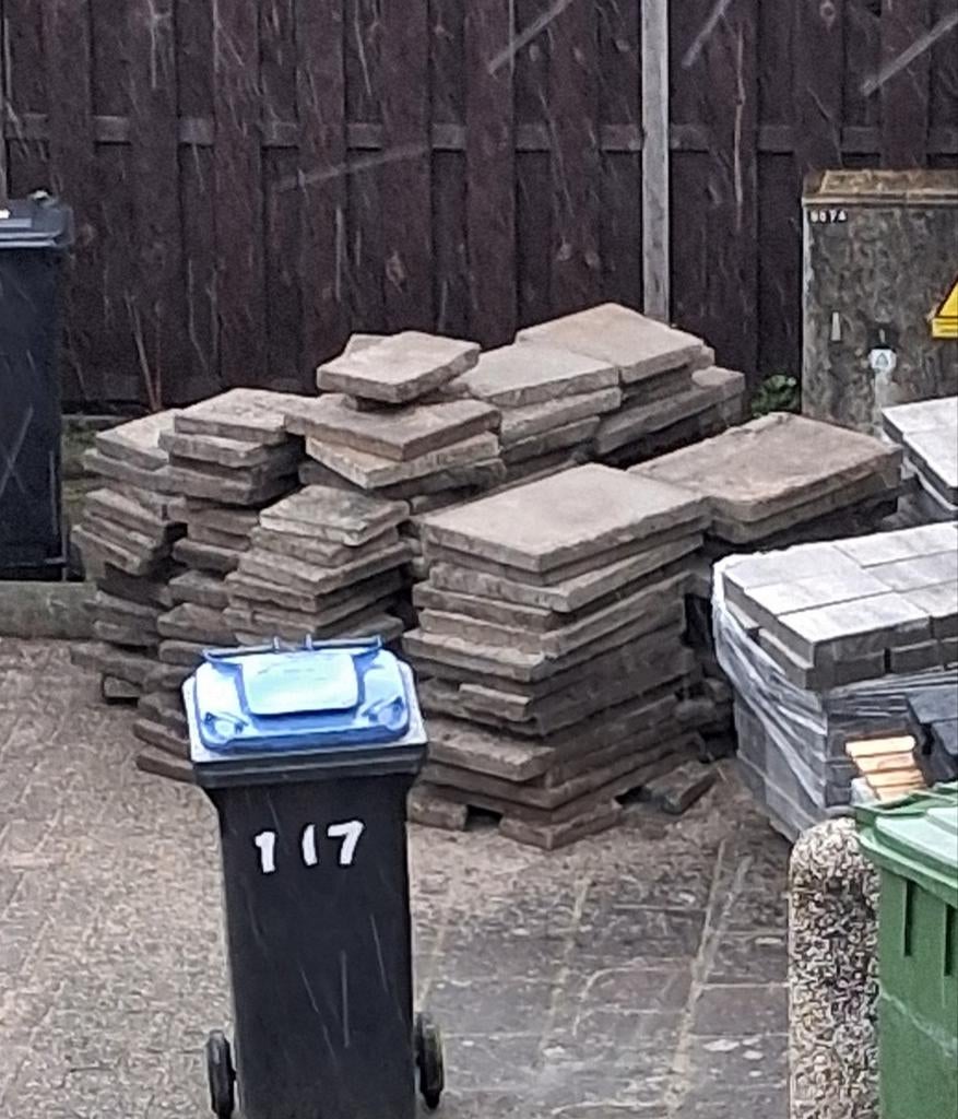 Gratis grindtegels en stoeptegels, Ophalen of Verzenden