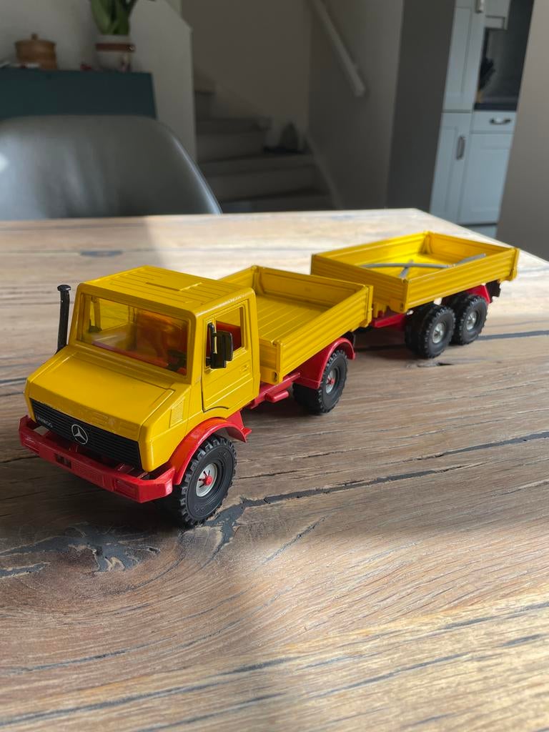 Siku Mercedes Unimog 4510-4511, Ophalen of Verzenden, Zo goed als nieuw, Bus of Vrachtwagen