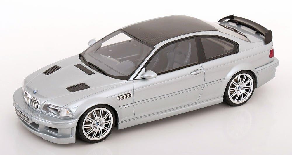 OttoMobile 1:18 BMW M3 GTR E46 Street 2001 zilver/carbon, Ophalen of Verzenden, Nieuw, Auto, OttOMobile