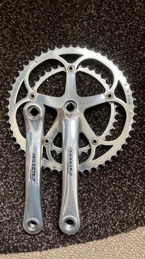 Crankstel Campagnolo Centaur 39/53, Ophalen of Verzenden, Zo goed als nieuw