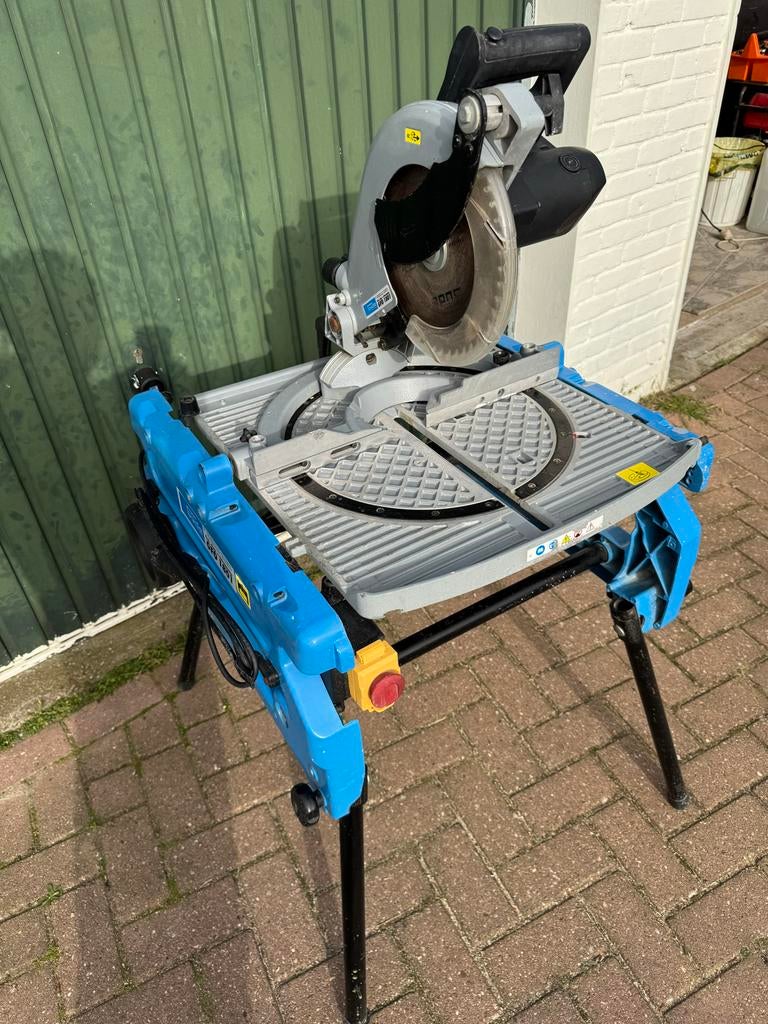 Güde flipover zaagmachine, afkortzaag, zaagtafel, GFO 1801, Ophalen, Gebruikt, 70 mm of meer, Overige typen