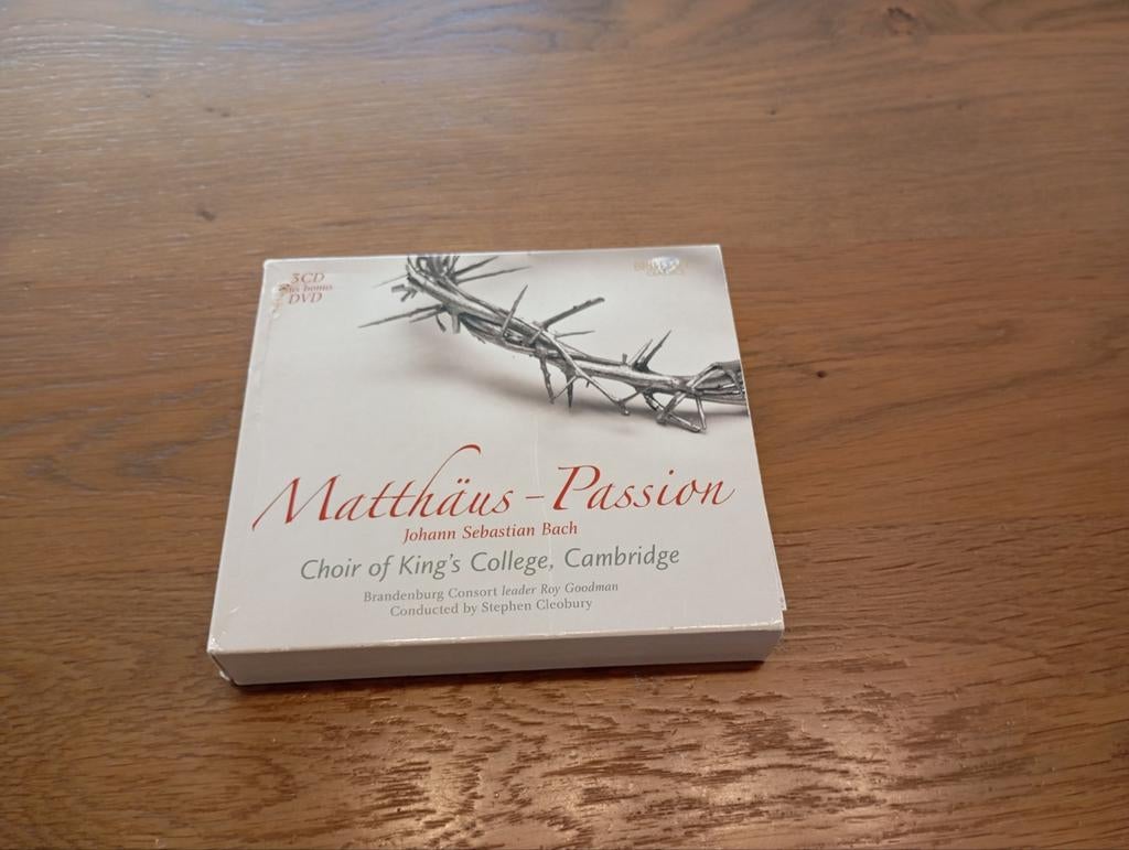Matthäus Passion, Cd's en Dvd's, Ophalen, Zo goed als nieuw