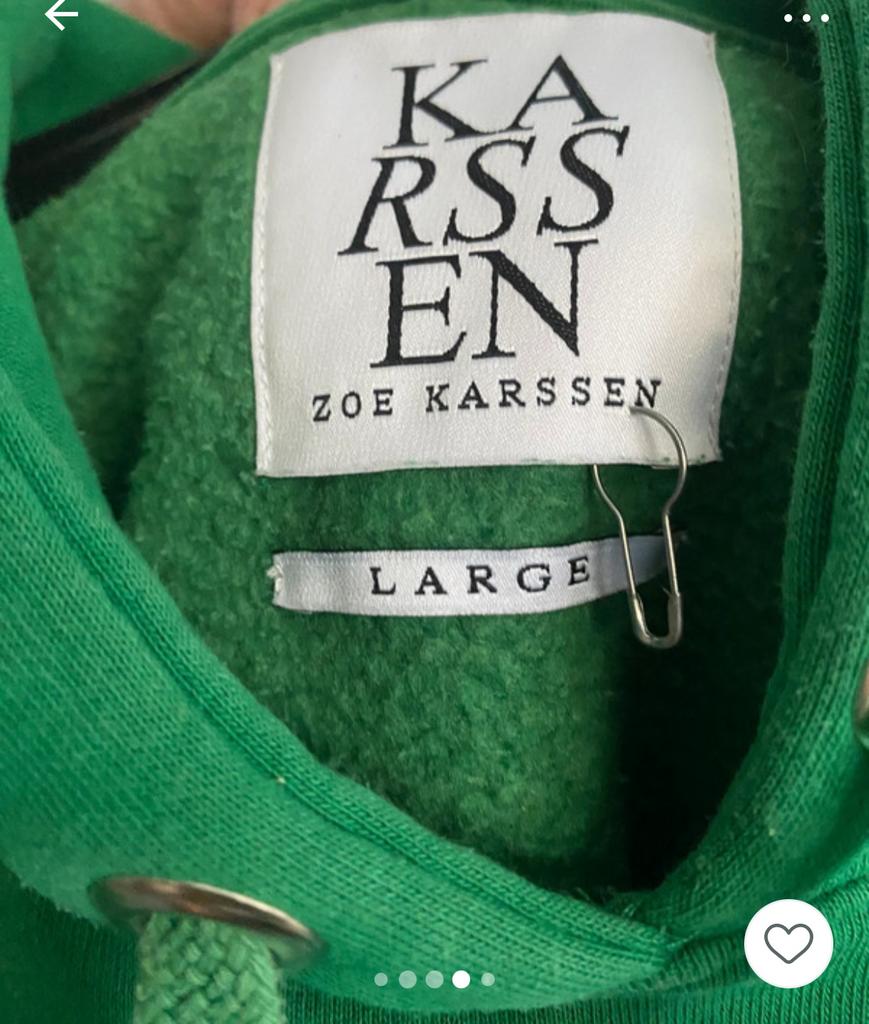 Zoe Karssen 'POM-POM SQUAD' hoodie - Maat L, Maat 42/44 (L), Ophalen of Verzenden, Zo goed als nieuw, Lange mouw