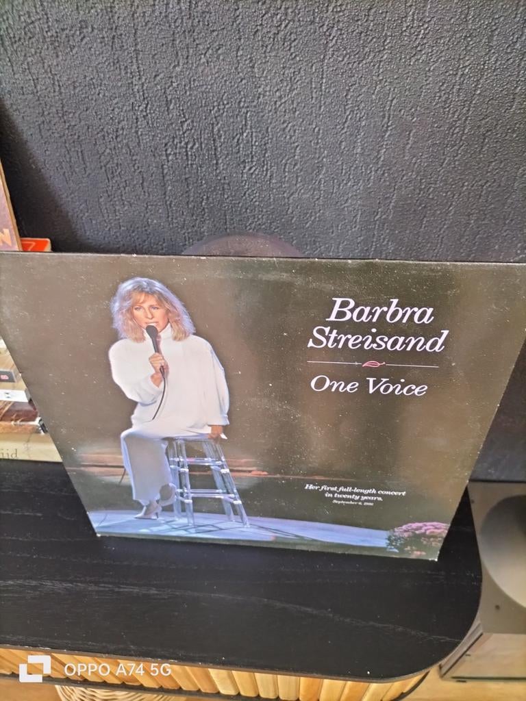 LP Barbra Streisand - One Voice (Live Concert Album), Ophalen, 1980 - 1989, Gebruikt, 12 inch