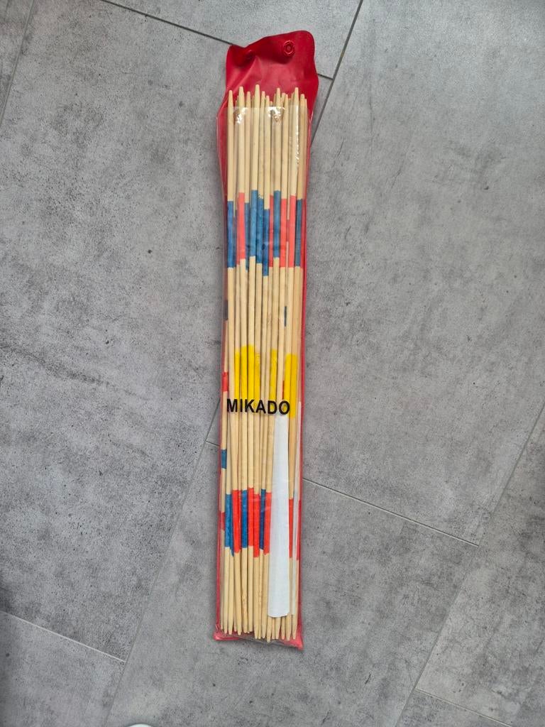 Mikado XL spel - Groot formaat mikado, Vijf spelers of meer, Ophalen of Verzenden, Gebruikt, Onbekend
