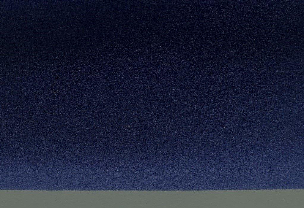 Kvadrat Divina 3 791; kobaltblauw; 344x69 cm; meubelstof, Wol, Blauw, Ophalen of Verzenden, 30 tot 120 cm