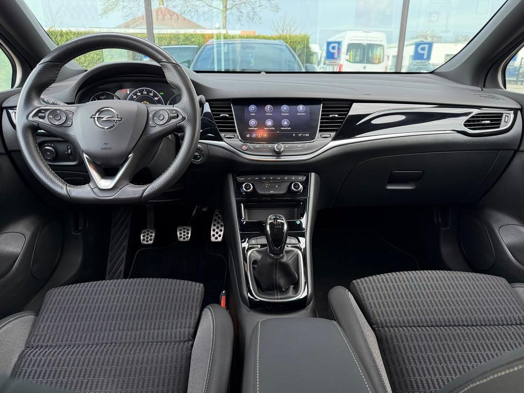 Opel Astra Sports Tourer 1.2 Turbo Elegance - Navi - Climate, Voorwielaandrijving, Stof, Gebruikt, 1199 cc