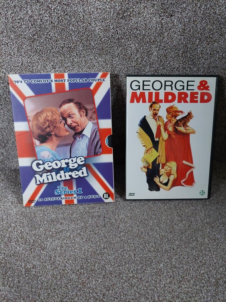 George & Mildred DVD - seizoen 1 (2 DVD's) én de film., Gebruikt, Alle leeftijden, Boxset, Ophalen of Verzenden