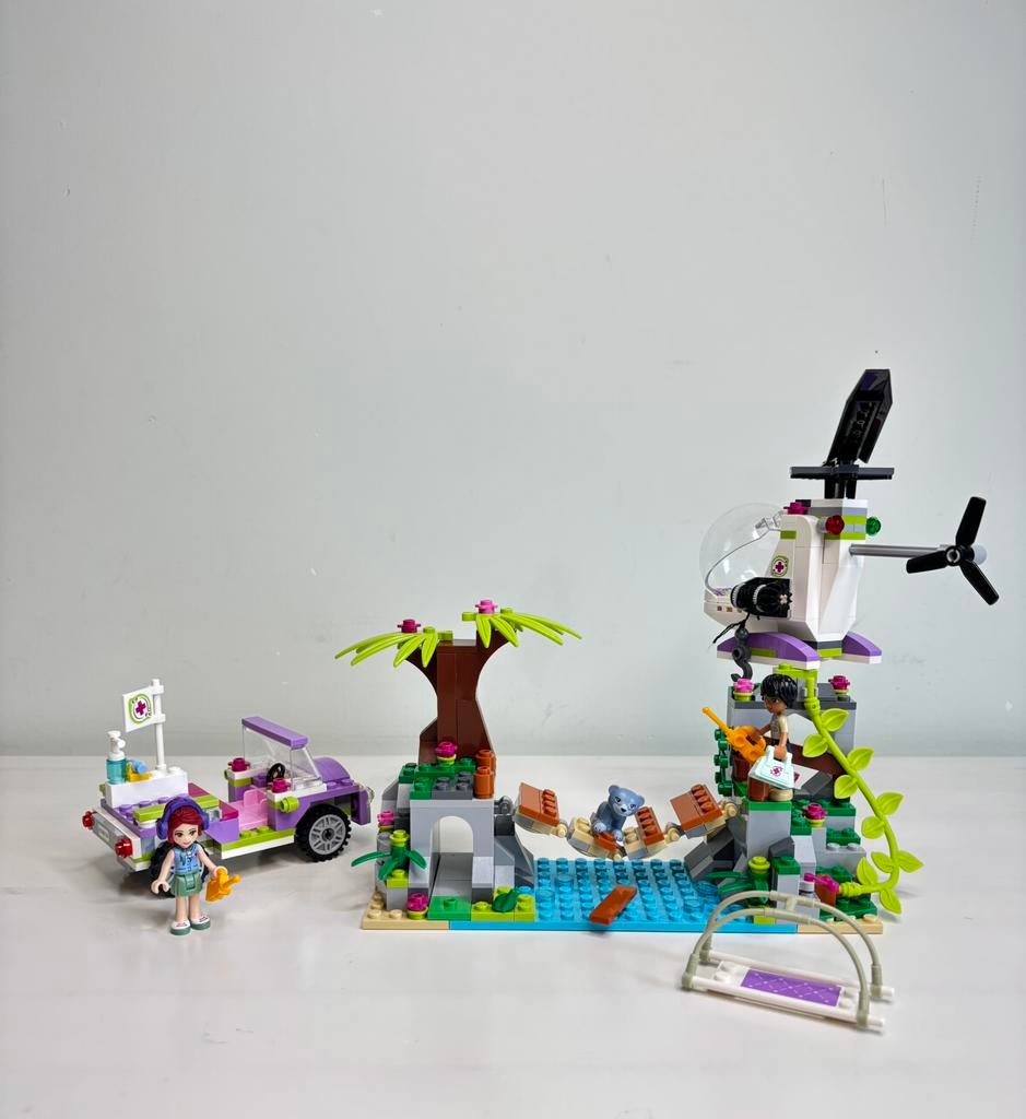 Lego Friends ad3 Junglebrug Reddingsactie, Ophalen of Verzenden, Zo goed als nieuw