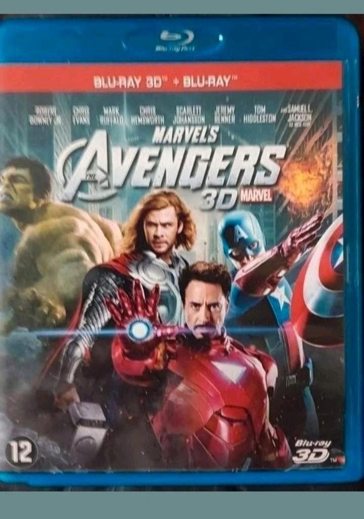 Avengers 3D en 2D bluray NL ondertiteld, Ophalen of Verzenden, Zo goed als nieuw, Actie