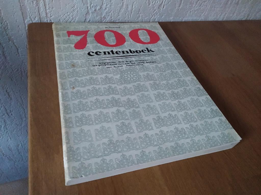 700 Centenboek - 700 jarig bestaan van de stad Amsterdam, Boeken, Geschiedenis | Stad en Regio, Ophalen of Verzenden, 20e eeuw of later