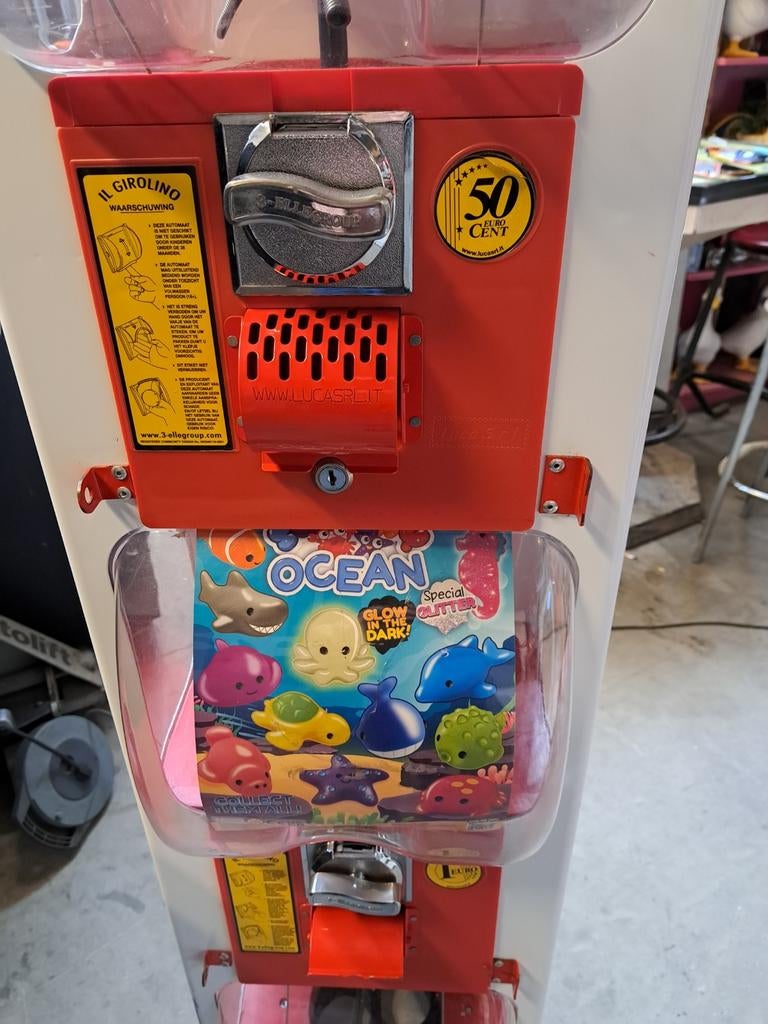 Capsule automaat Totem 3-laags, Ophalen