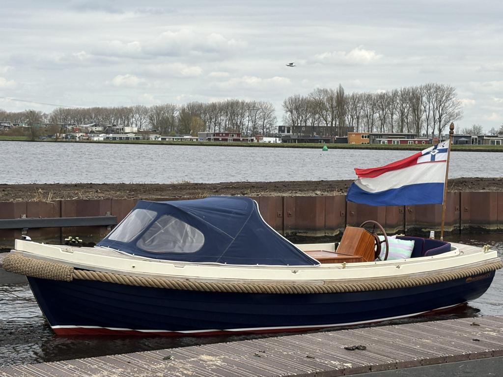 Interboat 19 Classic + Vetus 25pk + Zonnedek + Tafel + Teak, Watersport en Boten, Sloepen, 10 tot 30 pk, Gebruikt, Diesel, 3 tot 6 meter