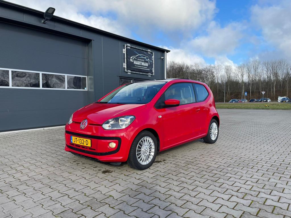 Volkswagen Up! 1.0 high Up Panodak ! BlueMotion, Euro 5, Stof, Gebruikt, 840 kg