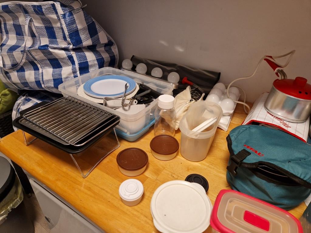 Diverse kampeerspullen - BIEDEN MAAR!, Caravans en Kamperen, Kampeeraccessoires, Ophalen of Verzenden, Gebruikt