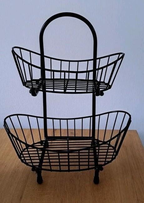 Fruitschaal 2 laags
Zwart, Ophalen