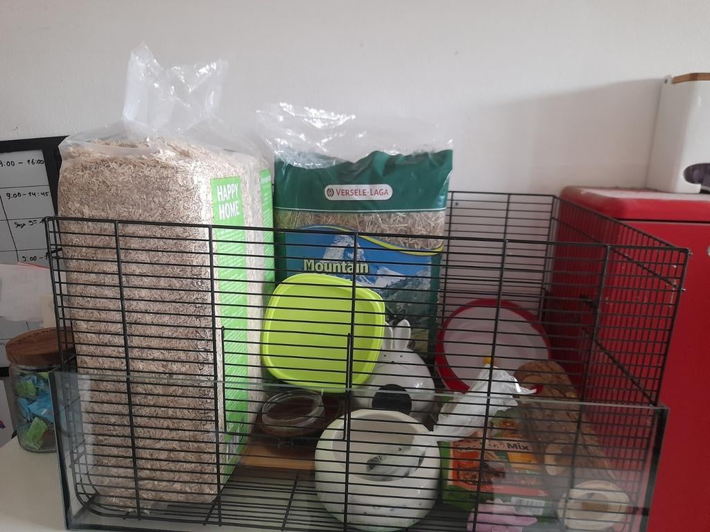 Hamsterkooi, Dieren en Toebehoren, Ophalen, Minder dan 75 cm, Kooi, Minder dan 60 cm