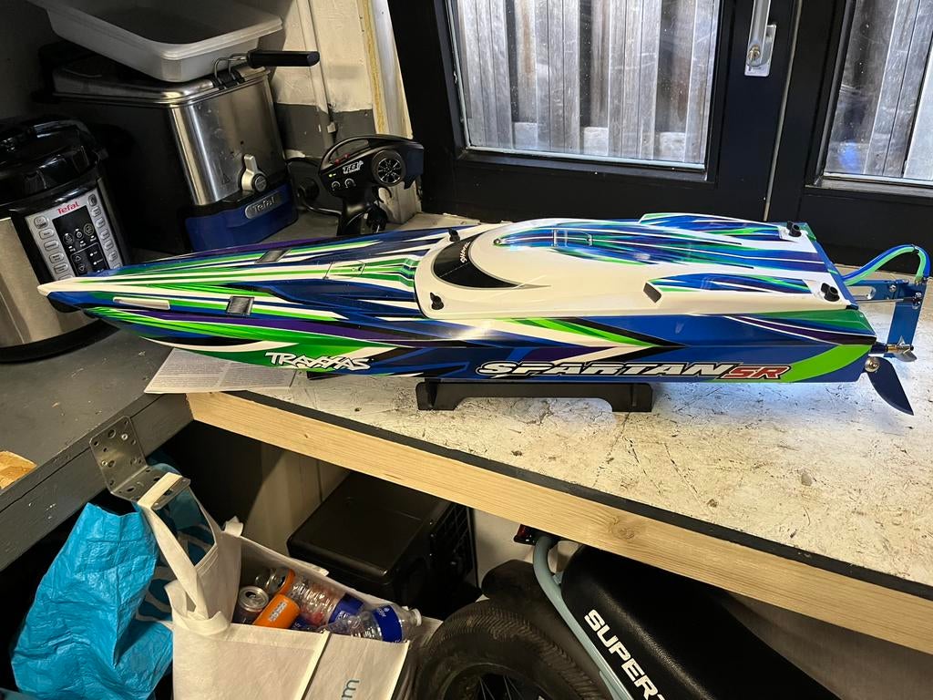 Traxxas spartan sr, Ophalen of Verzenden, Zo goed als nieuw