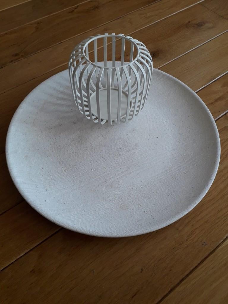 schaal voor bloemschikken, Hobby en Vrije tijd, Ophalen, Zo goed als nieuw, Materiaal