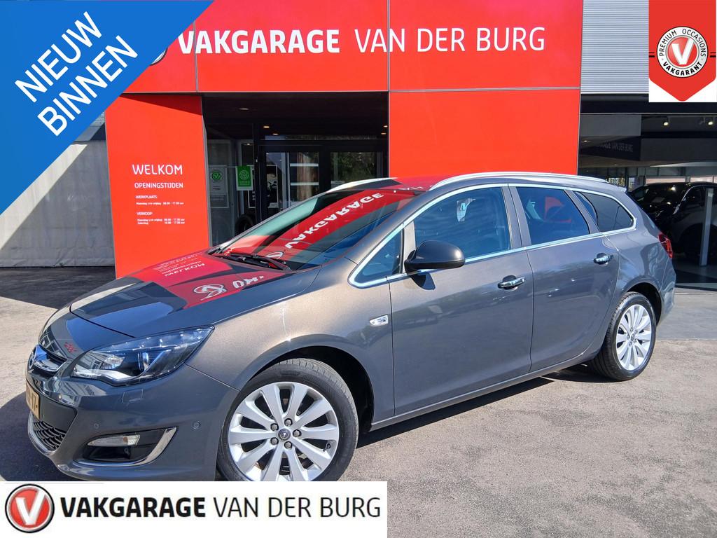 Opel Astra Sports Tourer 1.4 Turbo Cosmo, Gebruikt, Zwart, 4 cilinders, Origineel Nederlands
