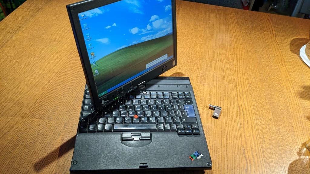 IBM ThinkPad X60t laptop tablet Windows XP FlexView, Computers en Software, Windows Laptops, Minder dan 4 GB, Qwerty, Minder dan 2 Ghz