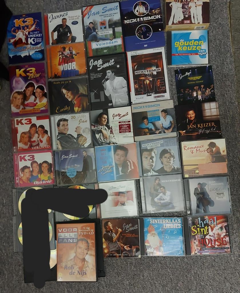 CD's van diverse artiesten, waaronder K3, Jan Smit,, Ophalen of Verzenden, Zo goed als nieuw