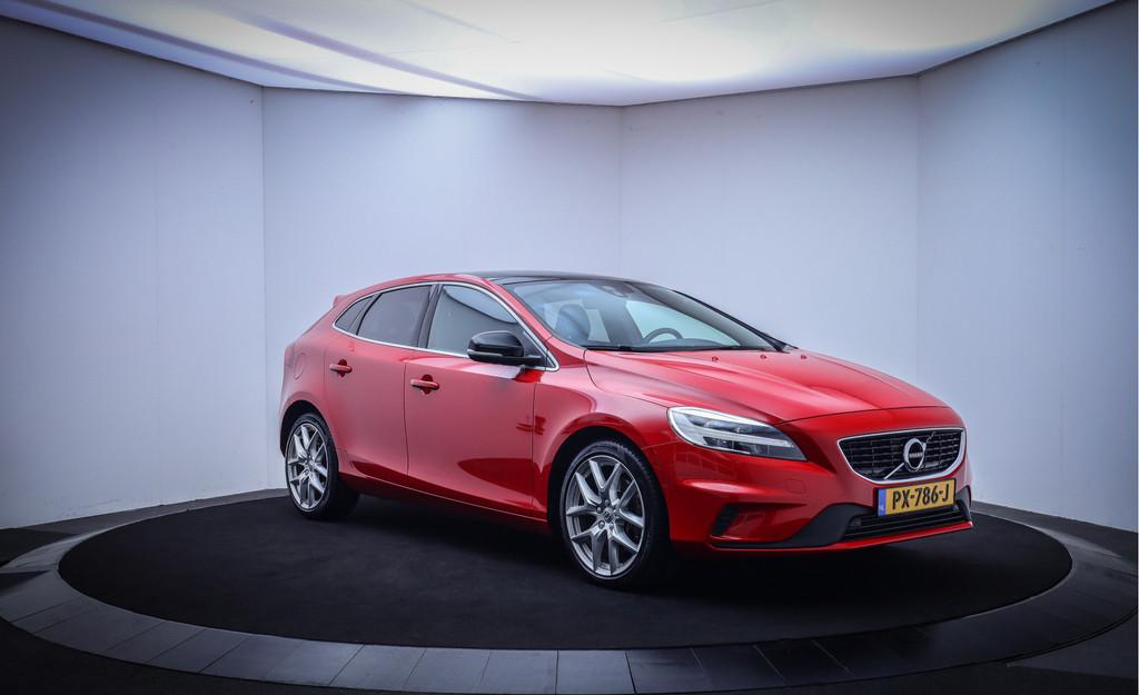 Volvo V40 2.0 T4 190PK Aut. R-Design Business Sport LEDER |, Gebruikt, Bedrijf, 1342 kg, 1500 kg