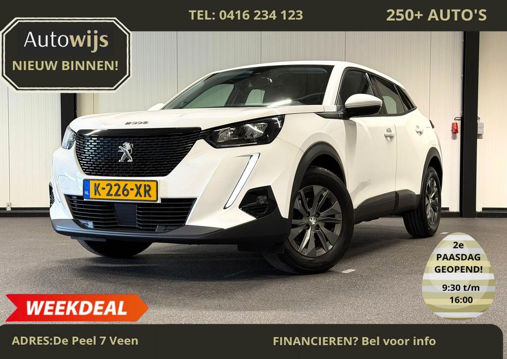 Peugeot 2008 1.2 PureTech Blue Lease Active|LED|CARPLAY|DAB+, Voorwielaandrijving, Stof, Gebruikt, 1199 cc