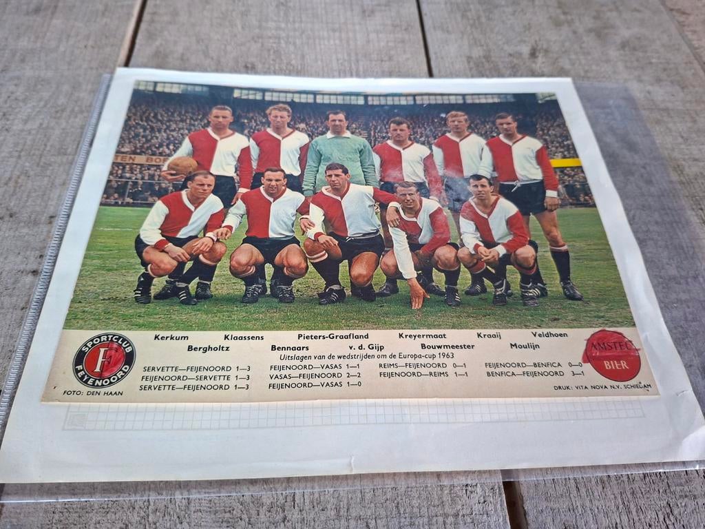 Feijenoord, Ophalen of Verzenden, Spelerskaart