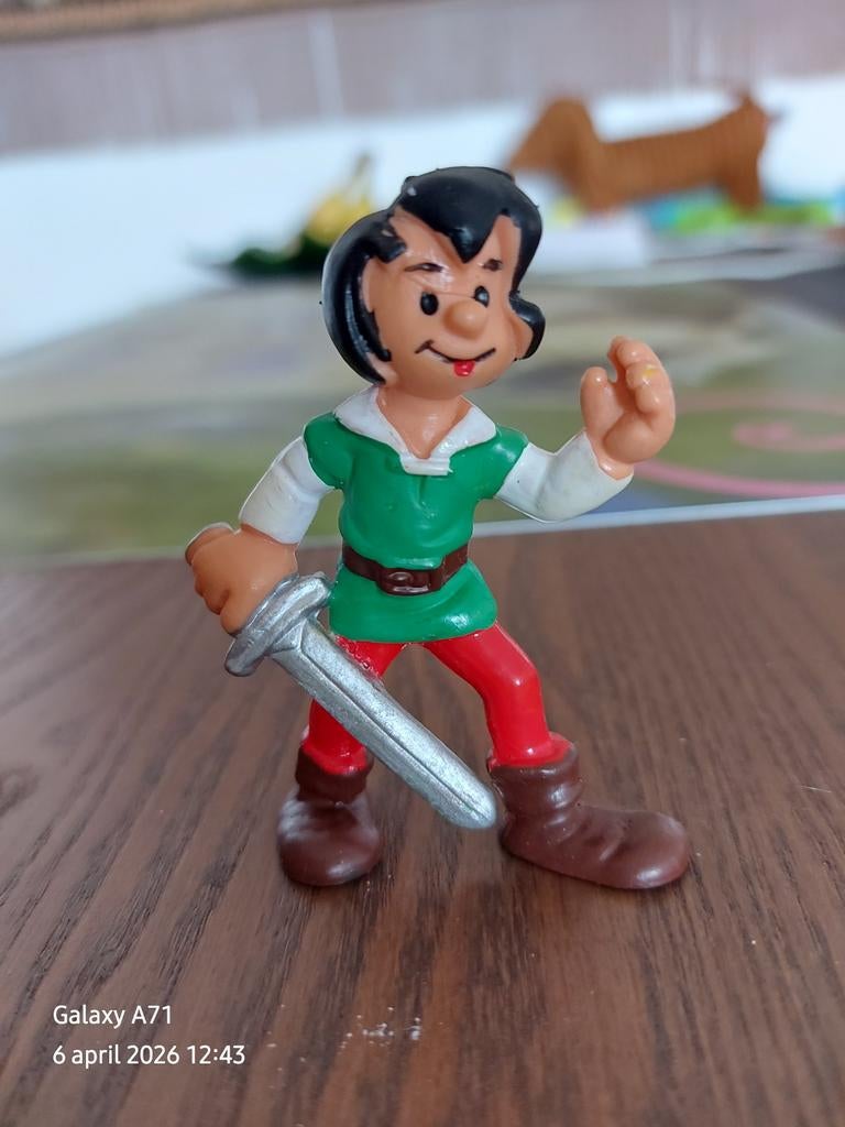 Smurfen Johann groen zeldzaam, Verzamelen, Ophalen of Verzenden, Zo goed als nieuw, Verschillende Smurfen