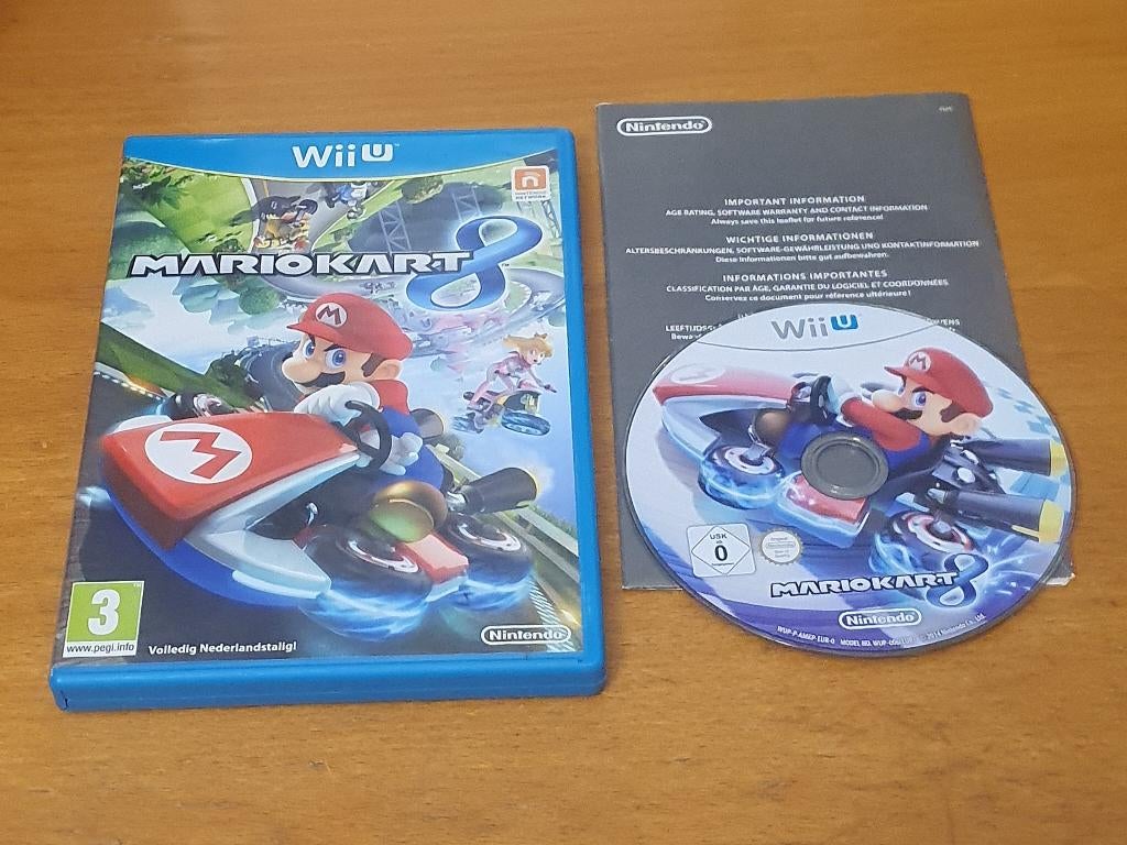 Wii U | Mario KART 8, Gebruikt, Racen en Vliegen, Ophalen of Verzenden, 3 spelers of meer