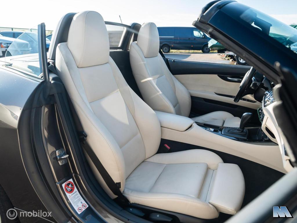 BMW Z4 23i 2.5 E89 Havanna l Sportaut l Sportsitze l Nappa, Auto's, BMW, Automaat, Achterwielaandrijving, Gebruikt, 2497 cc
