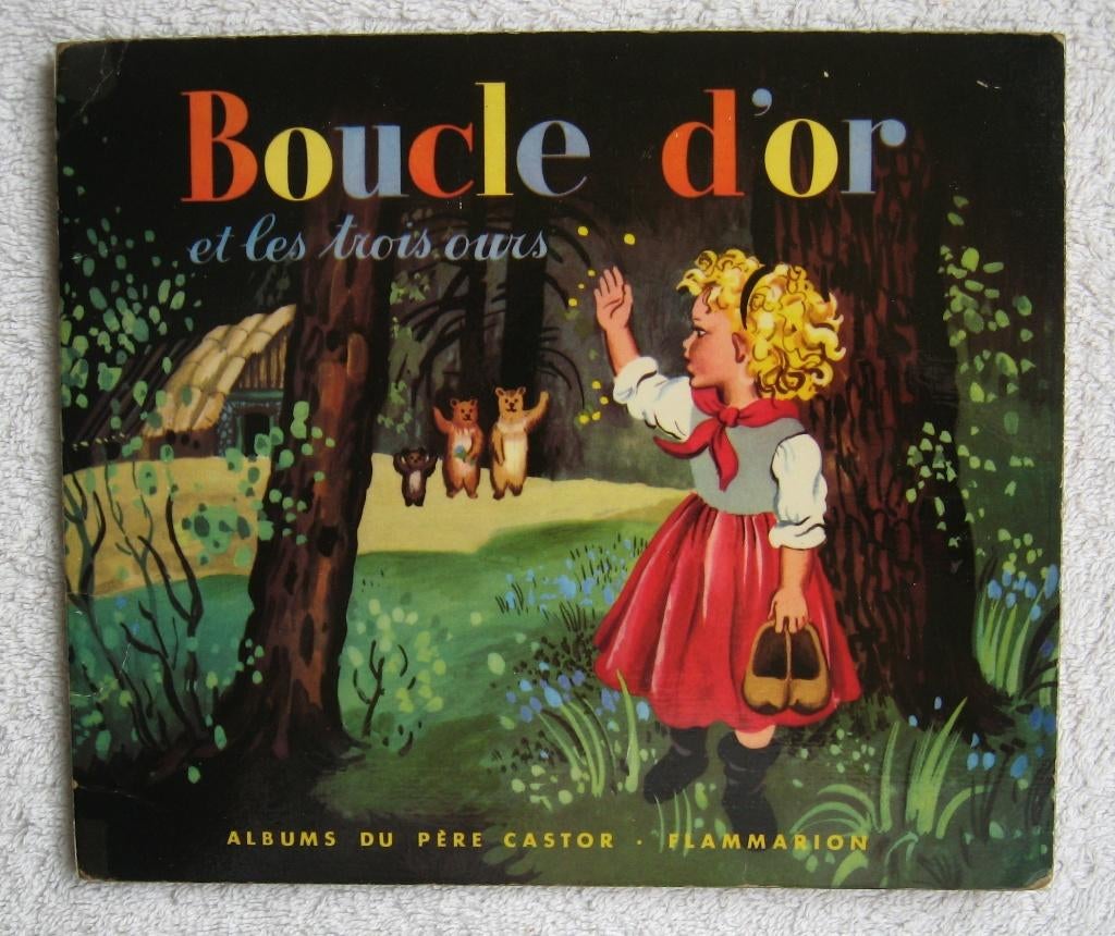 Père Castor - Boucle d´or et les 3 ours (Goudlokje &3 beren), Ophalen of Verzenden, Gelezen, Pere Castor