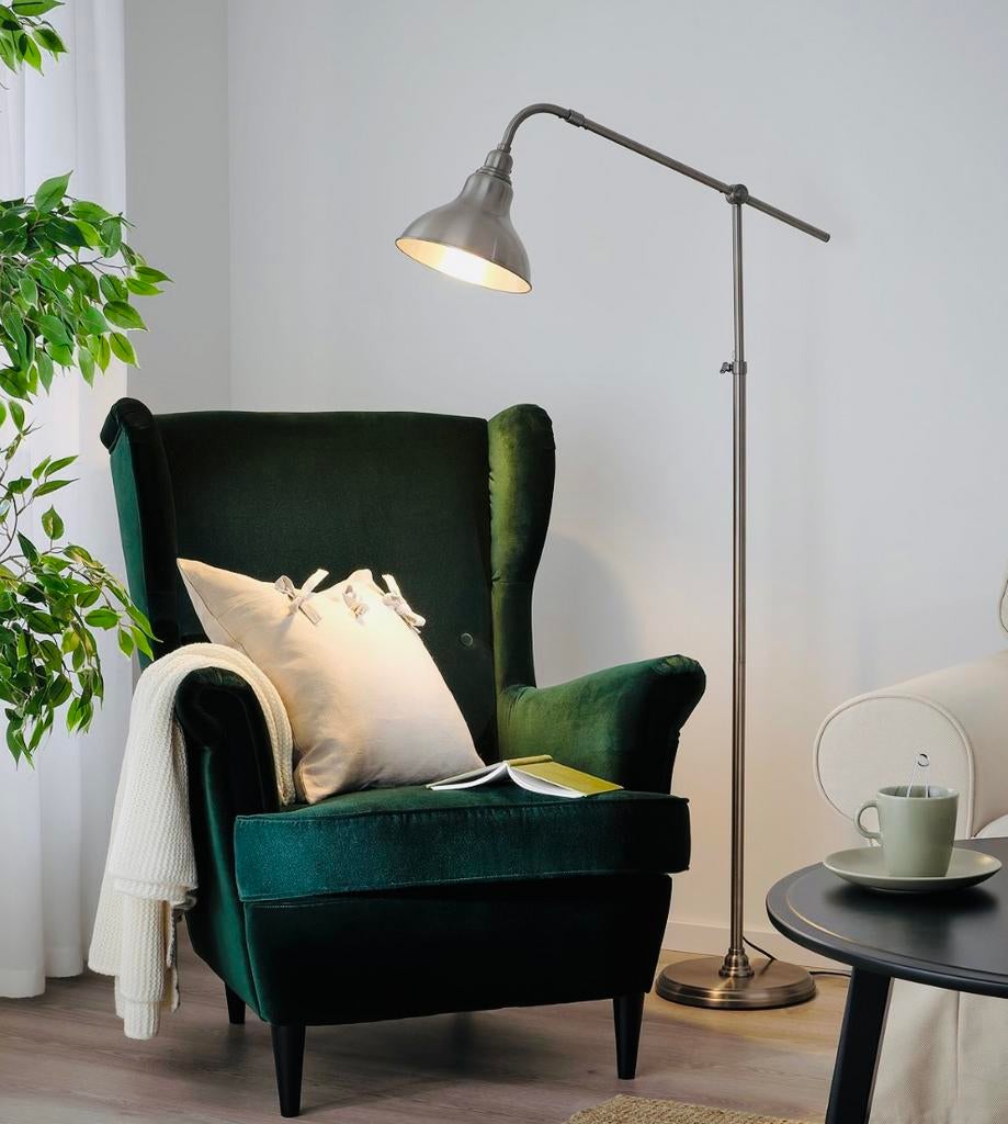 Ikea vloer&leeslamp Ankarspel, Ophalen, Zo goed als nieuw, 150 tot 200 cm