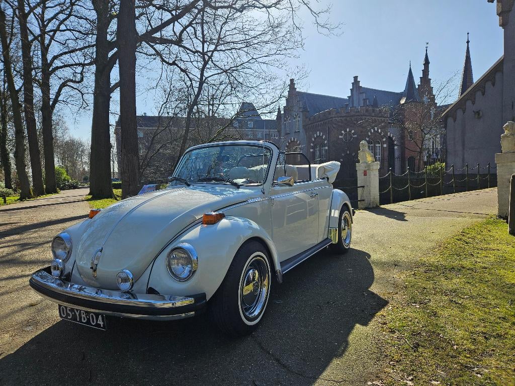 Volkswagen 1302 1.6 S Cabriolet Triple White uitvoering 1977, Auto's, Volkswagen, Achterwielaandrijving, Beetle (Kever), 4 cilinders