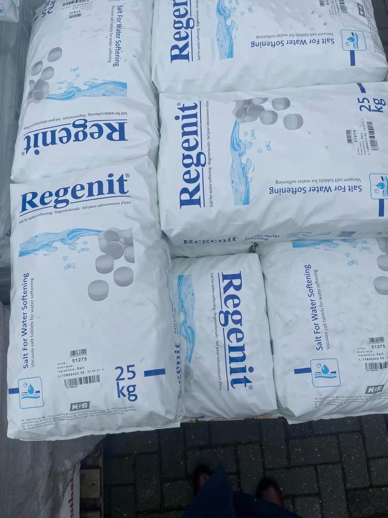 Regenit onthardingszout zouttabletten waterontharder, Ophalen, Nieuw