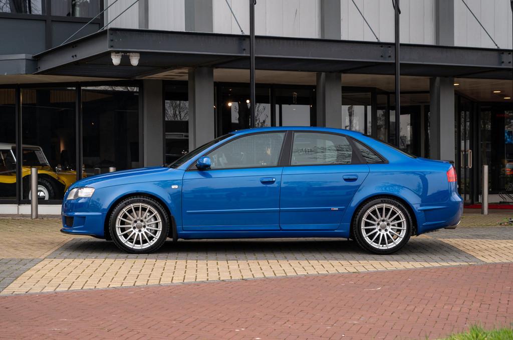 Audi A4 2.0 TFSI QUATTRO DTM (bj 2005), Auto's, Audi, Gebruikt, 4 cilinders, 1984 cc, Blauw