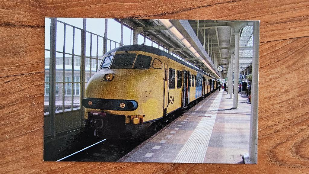 Foto NS Nederlandse Spoorwegen Mat 64 Plan V Amstelstation, Verzenden, Gebruikt, Trein, Overige typen