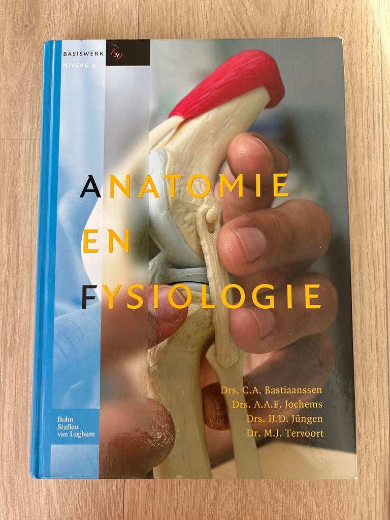 Anatomie en Fysiologie - Basiswerk Niveau 4, Boeken, Studieboeken en Cursussen, Ophalen of Verzenden, Beta, Nieuw, MBO