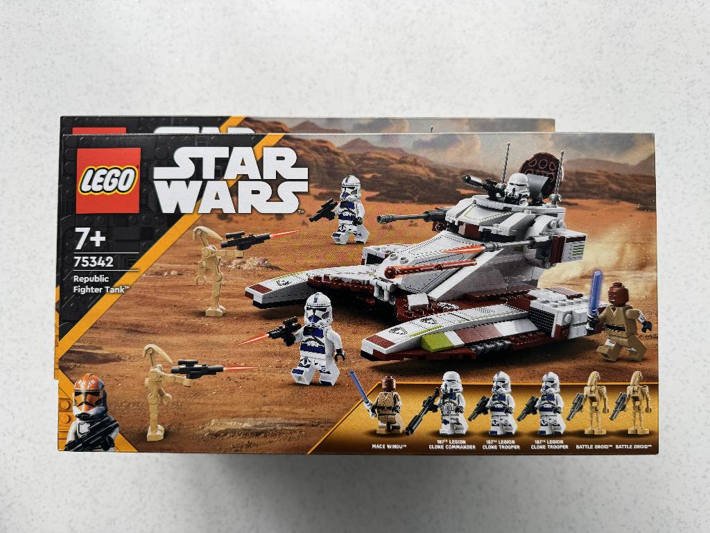 Lego 75342 Star Wars - Republic Fighter Tank, Ophalen of Verzenden, Nieuw, Complete set, Lego