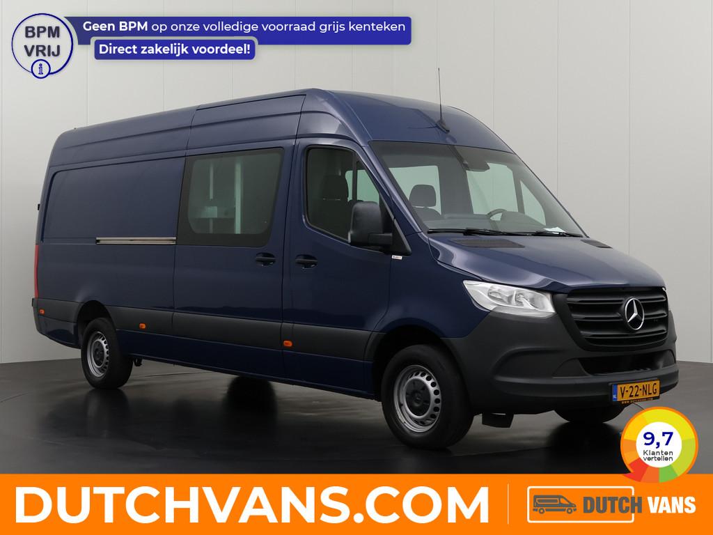 Mercedes-Benz Sprinter 319CDI 3.0V6 L3H2 Maxi Dubbele Cabine, Gebruikt, 190 pk, Blauw, 2800 kg