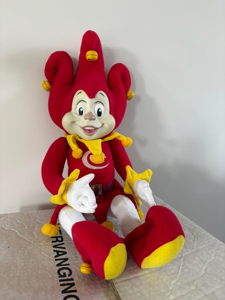 Efteling Pardoes pop, Ophalen of Verzenden, Zo goed als nieuw, Beeldje of Poppetje