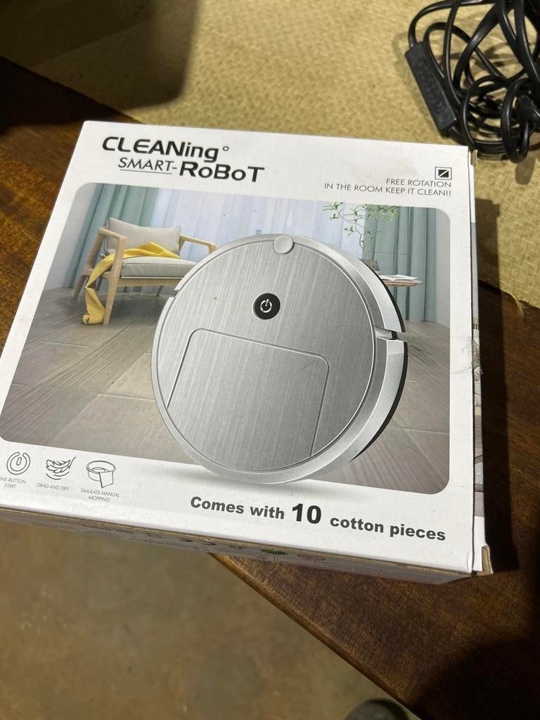 CLEANing SMART-RoBoT, Ophalen of Verzenden, Gebruikt, Robotstofzuiger