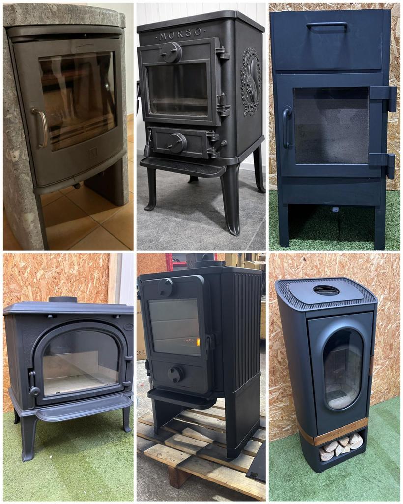 Div. Houtkachels Morso, Dovre, Scan, Harrie Leenders, Jotul, Ophalen