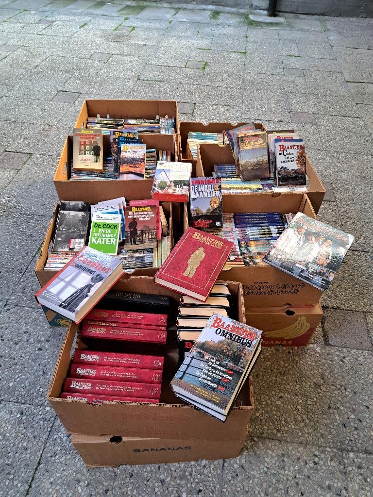 Baantjer boeken, Ophalen